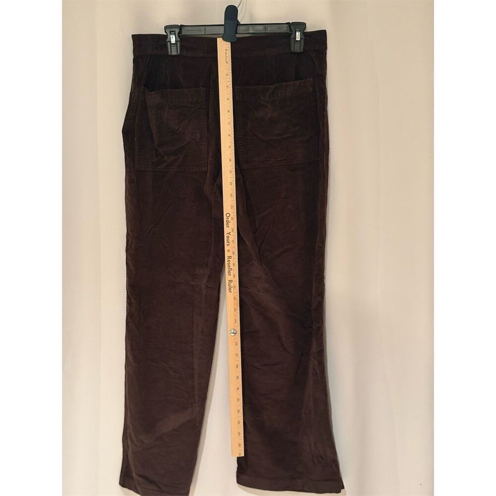 Madewell Pants Womens Size 31 Brown High Rise Straight Leg Patch Pockets - Picture 4 of 8